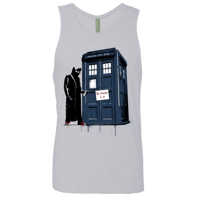 T-Shirts Heather Grey / Small DR Banksy 10 Men's Premium Tank Top