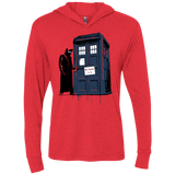 T-Shirts Vintage Red / X-Small DR Banksy 10 Triblend Long Sleeve Hoodie Tee