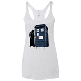 T-Shirts Heather White / X-Small DR Banksy 10 Women's Triblend Racerback Tank