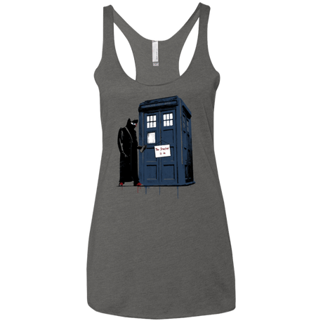 T-Shirts Premium Heather / X-Small DR Banksy 10 Women's Triblend Racerback Tank