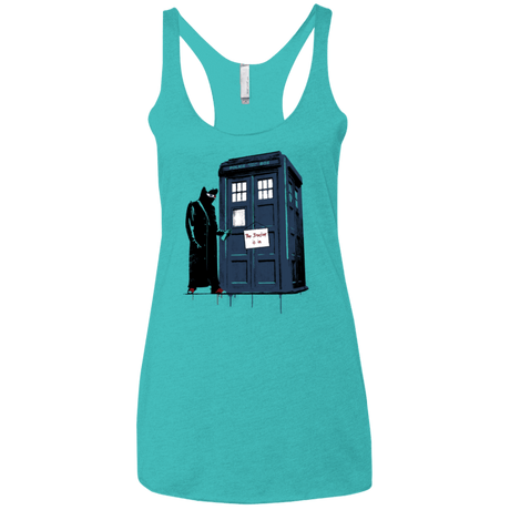 T-Shirts Tahiti Blue / X-Small DR Banksy 10 Women's Triblend Racerback Tank