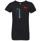 T-Shirts Black / YXS Dr Banksy Heart Balloon Girls Premium T-Shirt