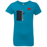 T-Shirts Turquoise / YXS Dr Banksy Heart Balloon Girls Premium T-Shirt
