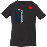 T-Shirts Black / 6 Months Dr Banksy Heart Balloon Infant PremiumT-Shirt