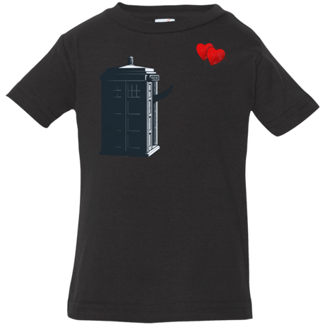 T-Shirts Black / 6 Months Dr Banksy Heart Balloon Infant PremiumT-Shirt