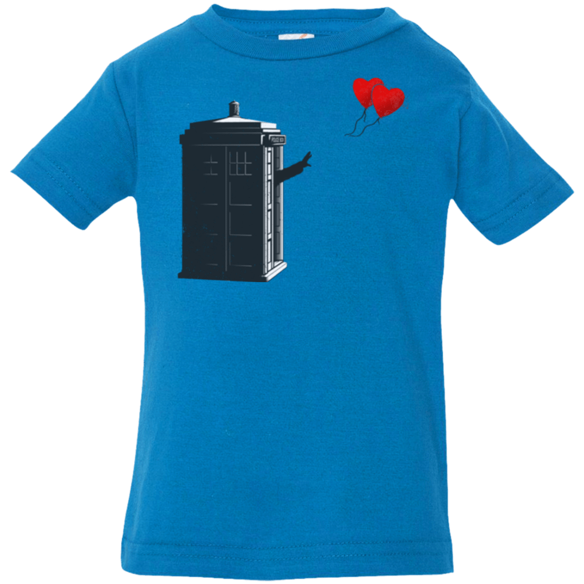 T-Shirts Cobalt / 6 Months Dr Banksy Heart Balloon Infant PremiumT-Shirt