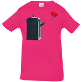 T-Shirts Hot Pink / 6 Months Dr Banksy Heart Balloon Infant PremiumT-Shirt