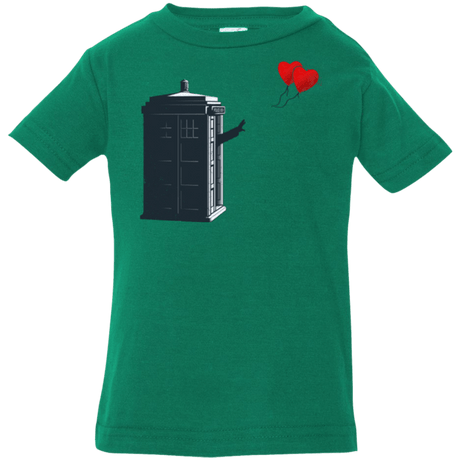 T-Shirts Kelly / 6 Months Dr Banksy Heart Balloon Infant PremiumT-Shirt