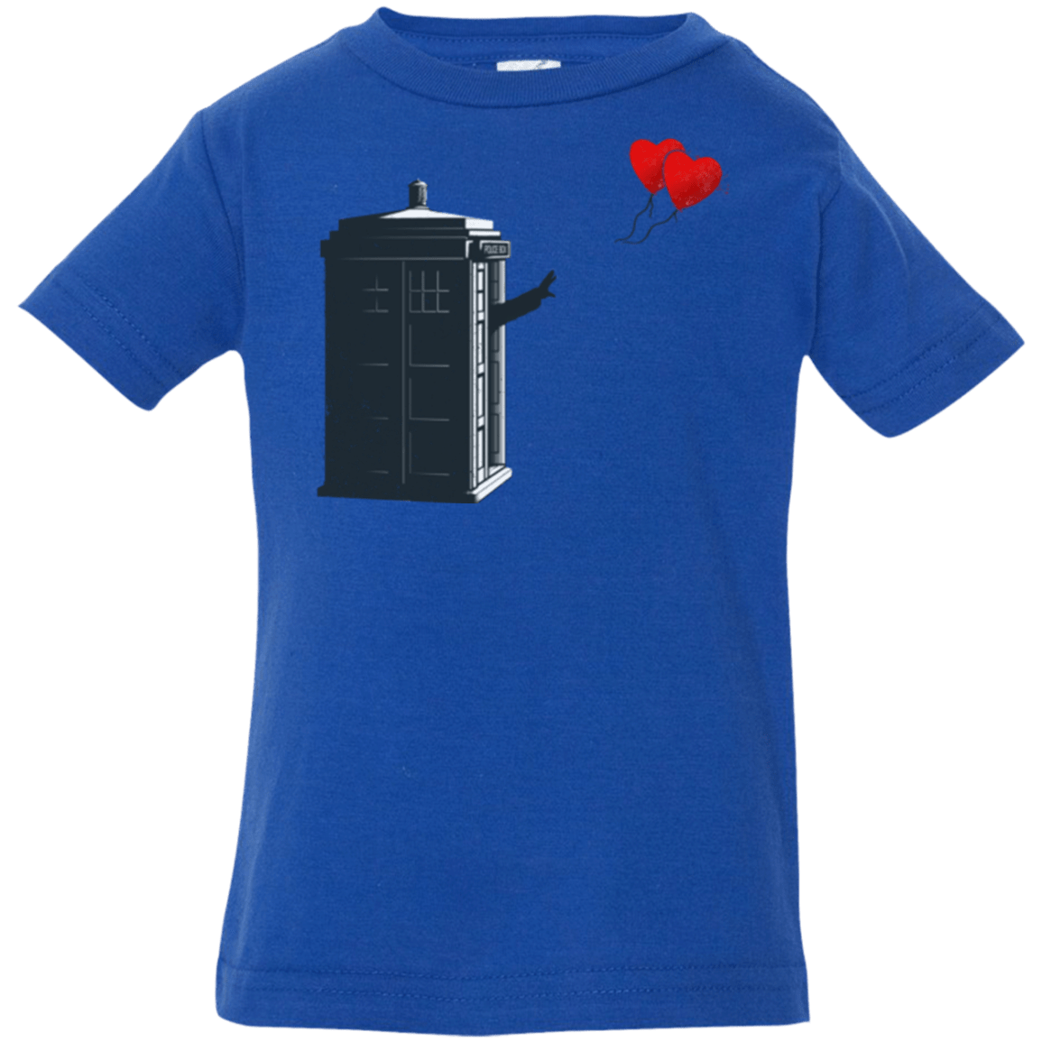 T-Shirts Royal / 6 Months Dr Banksy Heart Balloon Infant PremiumT-Shirt