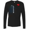 T-Shirts Black / Small Dr Banksy Heart Balloon Men's Premium Long Sleeve