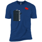 T-Shirts Royal / X-Small Dr Banksy Heart Balloon Men's Premium T-Shirt