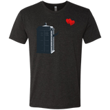 T-Shirts Vintage Black / Small Dr Banksy Heart Balloon Men's Triblend T-Shirt