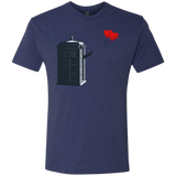 T-Shirts Vintage Navy / Small Dr Banksy Heart Balloon Men's Triblend T-Shirt
