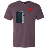 T-Shirts Vintage Purple / Small Dr Banksy Heart Balloon Men's Triblend T-Shirt