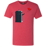 T-Shirts Vintage Red / Small Dr Banksy Heart Balloon Men's Triblend T-Shirt