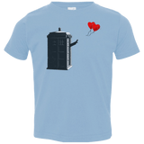 T-Shirts Light Blue / 2T Dr Banksy Heart Balloon Toddler Premium T-Shirt