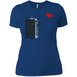 T-Shirts Royal / X-Small Dr Banksy Heart Balloon Women's Premium T-Shirt