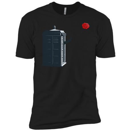 T-Shirts Black / YXS Dr Banksy Rose Balloon Boys Premium T-Shirt