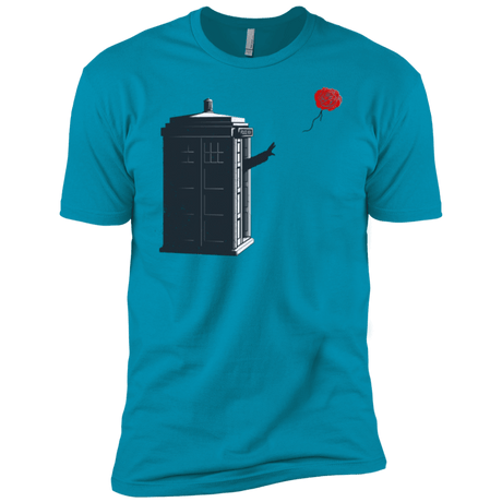 T-Shirts Turquoise / YXS Dr Banksy Rose Balloon Boys Premium T-Shirt