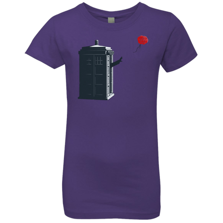 T-Shirts Purple Rush / YXS Dr Banksy Rose Balloon Girls Premium T-Shirt