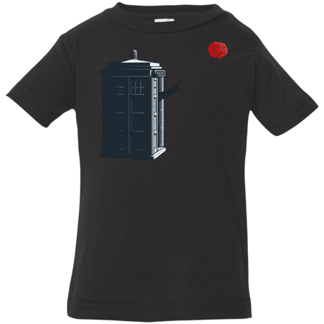 T-Shirts Black / 6 Months Dr Banksy Rose Balloon Infant PremiumT-Shirt