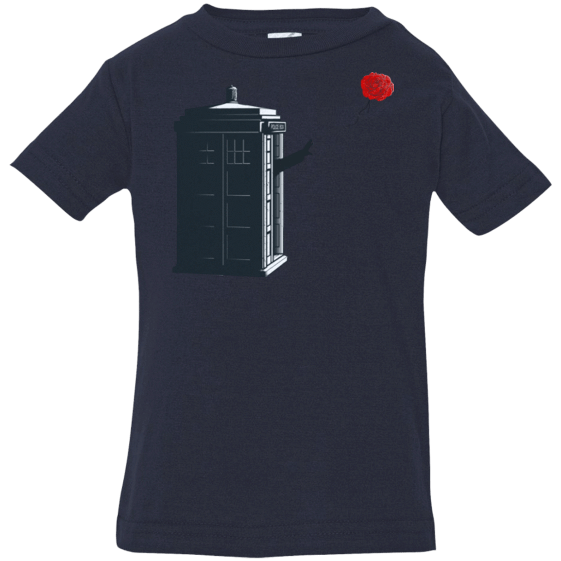 T-Shirts Navy / 6 Months Dr Banksy Rose Balloon Infant PremiumT-Shirt