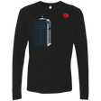 T-Shirts Black / Small Dr Banksy Rose Balloon Men's Premium Long Sleeve