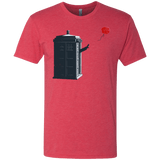 T-Shirts Vintage Red / Small Dr Banksy Rose Balloon Men's Triblend T-Shirt