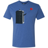 T-Shirts Vintage Royal / Small Dr Banksy Rose Balloon Men's Triblend T-Shirt