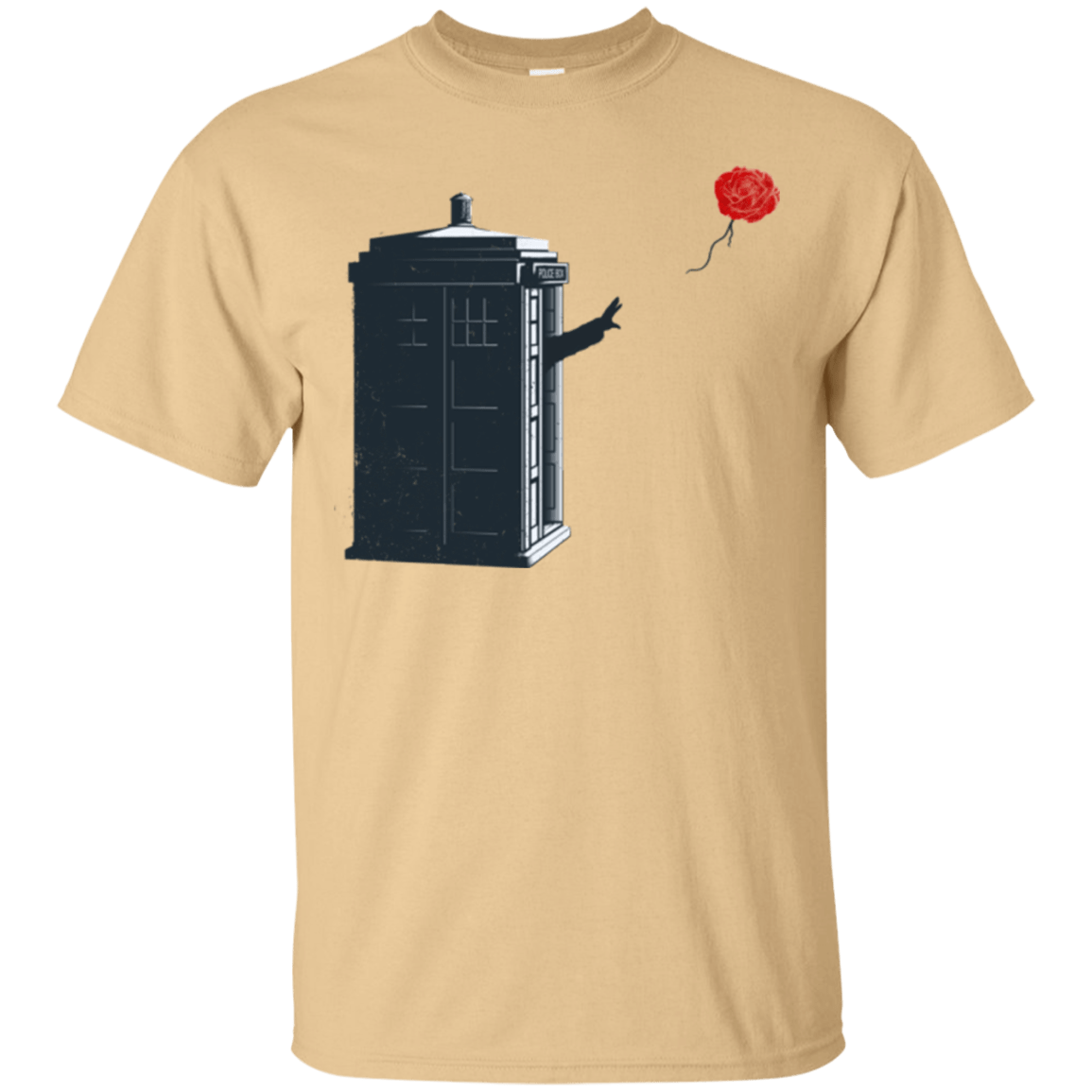 T-Shirts Vegas Gold / Small Dr Banksy Rose Balloon T-Shirt