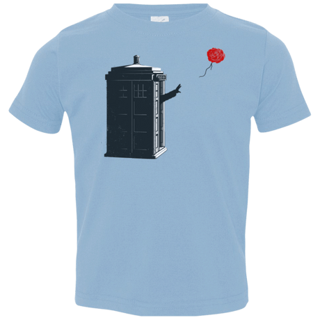 T-Shirts Light Blue / 2T Dr Banksy Rose Balloon Toddler Premium T-Shirt