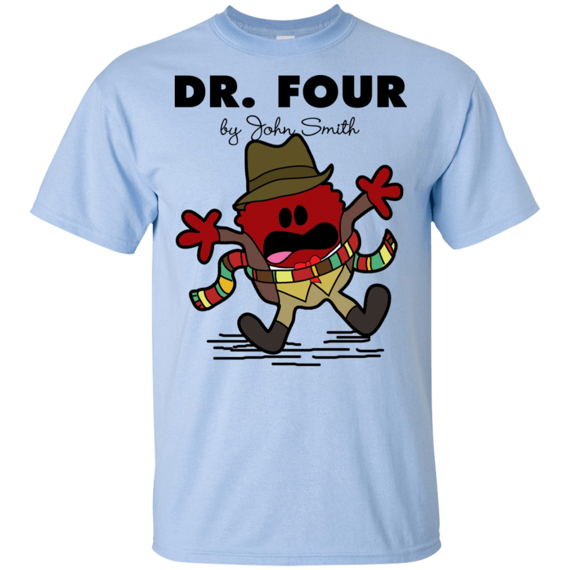 T-Shirts Light Blue / S Dr Four T-Shirt