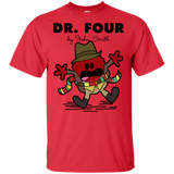 T-Shirts Red / S Dr Four T-Shirt