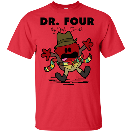 T-Shirts Red / S Dr Four T-Shirt