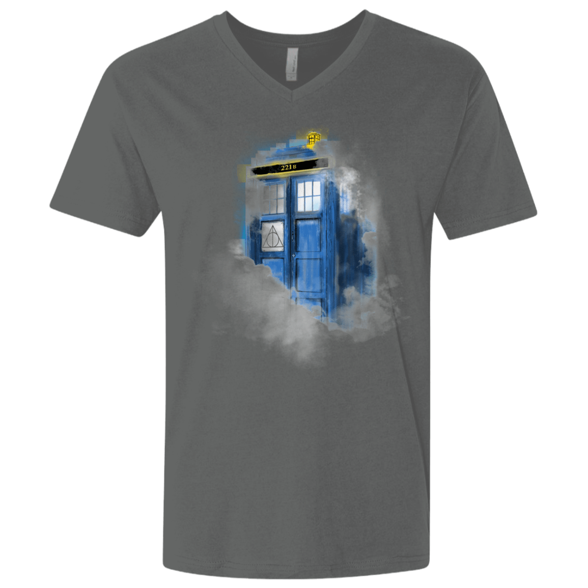 T-Shirts Heavy Metal / X-Small Dr Harry Holmes Men's Premium V-Neck