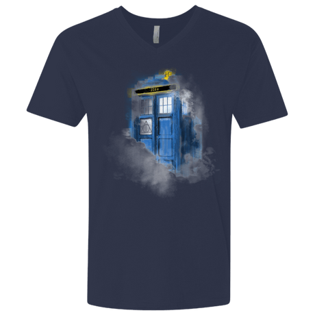 T-Shirts Midnight Navy / X-Small Dr Harry Holmes Men's Premium V-Neck