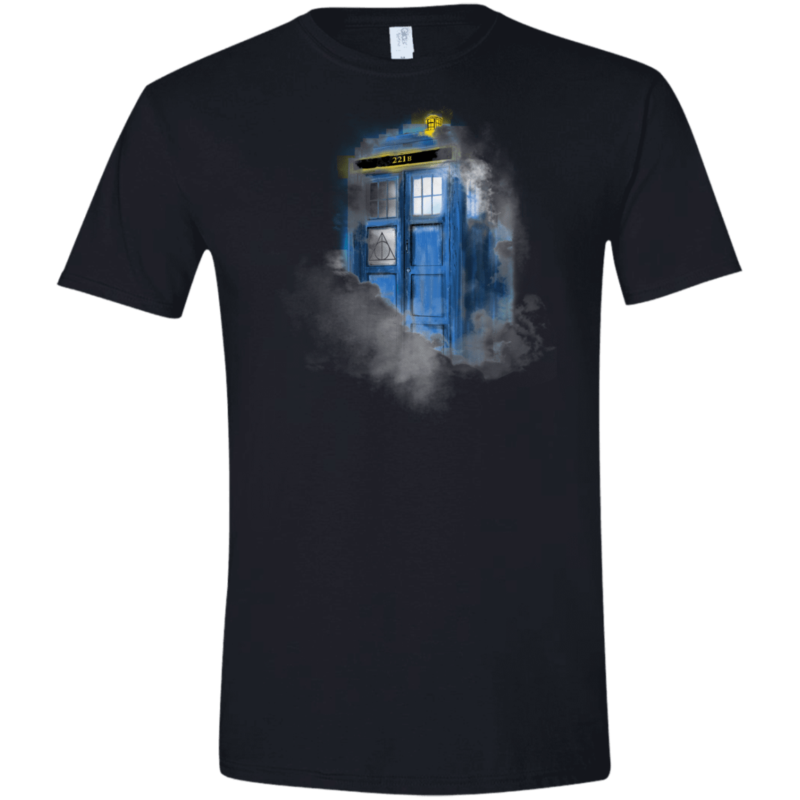 T-Shirts Black / X-Small Dr Harry Holmes Men's Semi-Fitted Softstyle