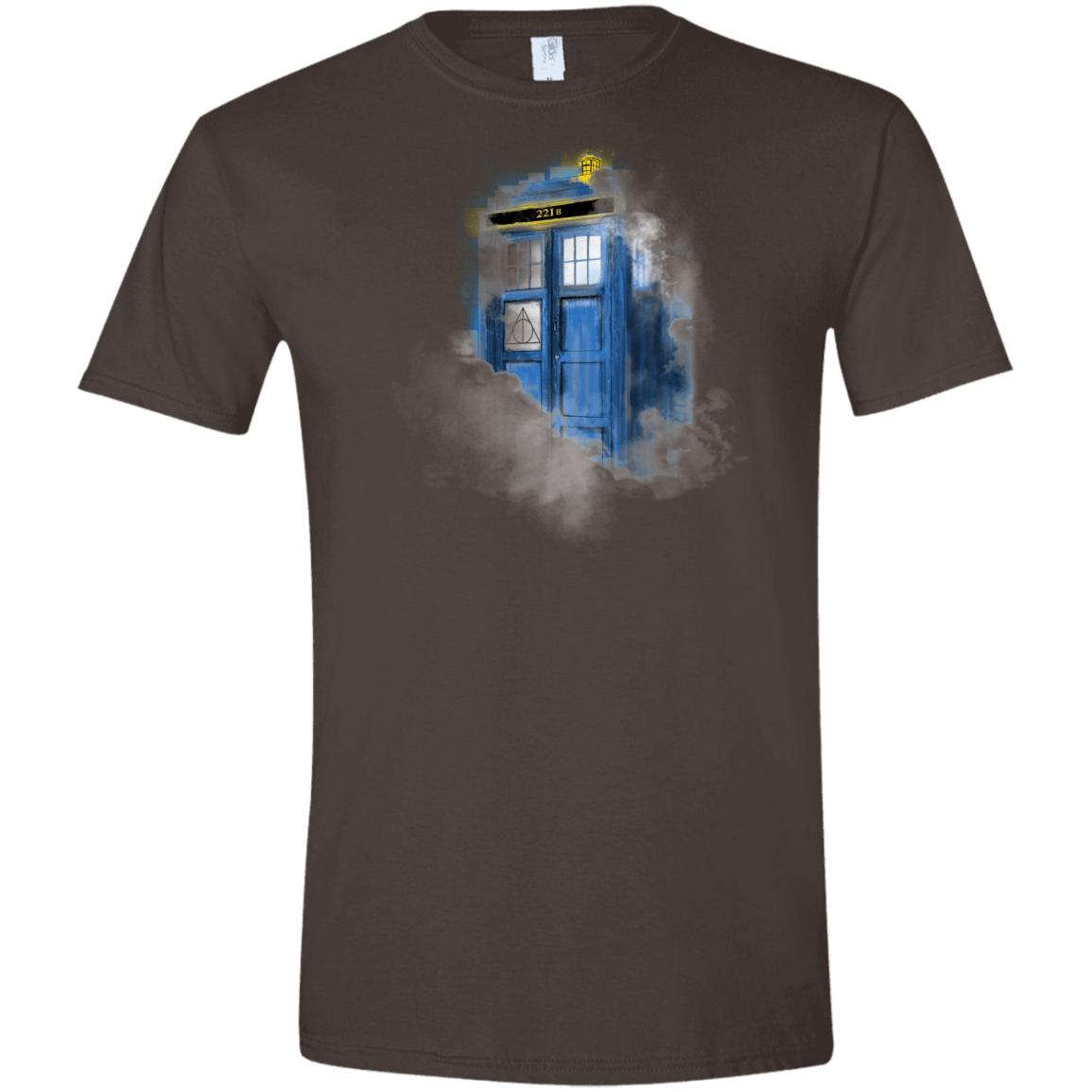 T-Shirts Dark Chocolate / S Dr Harry Holmes Men's Semi-Fitted Softstyle