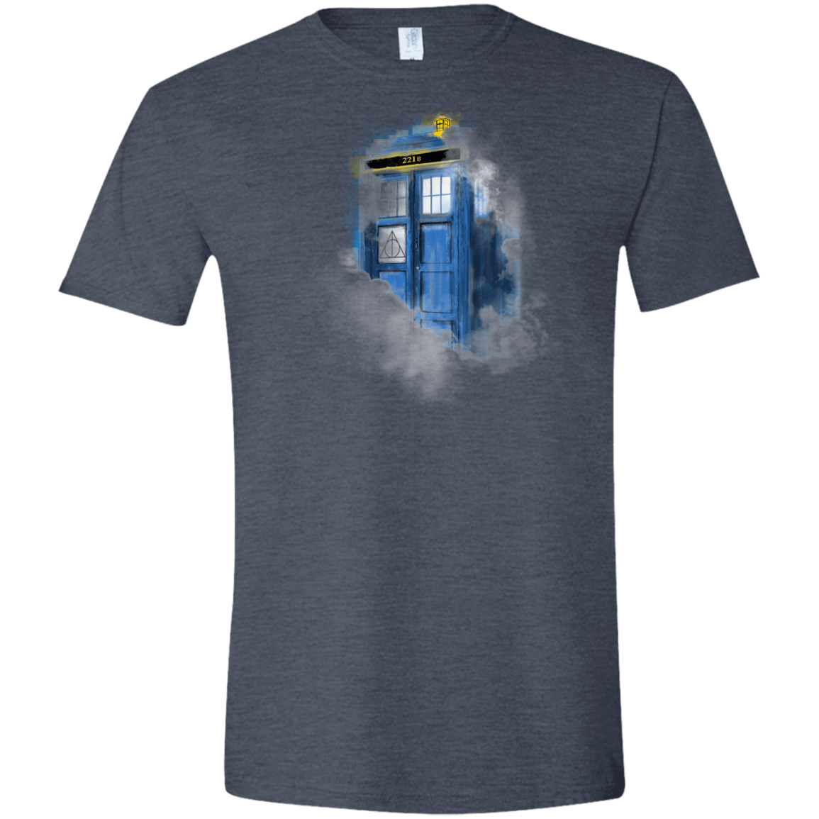 T-Shirts Heather Navy / S Dr Harry Holmes Men's Semi-Fitted Softstyle