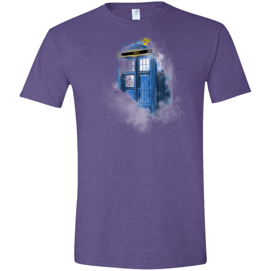 T-Shirts Heather Purple / S Dr Harry Holmes Men's Semi-Fitted Softstyle