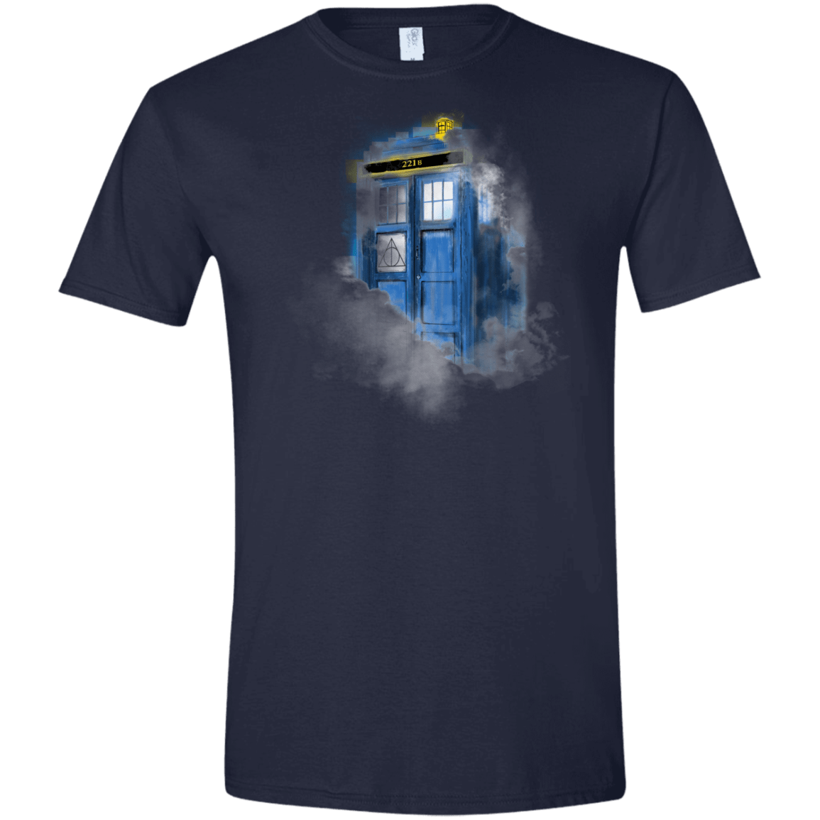 T-Shirts Navy / X-Small Dr Harry Holmes Men's Semi-Fitted Softstyle