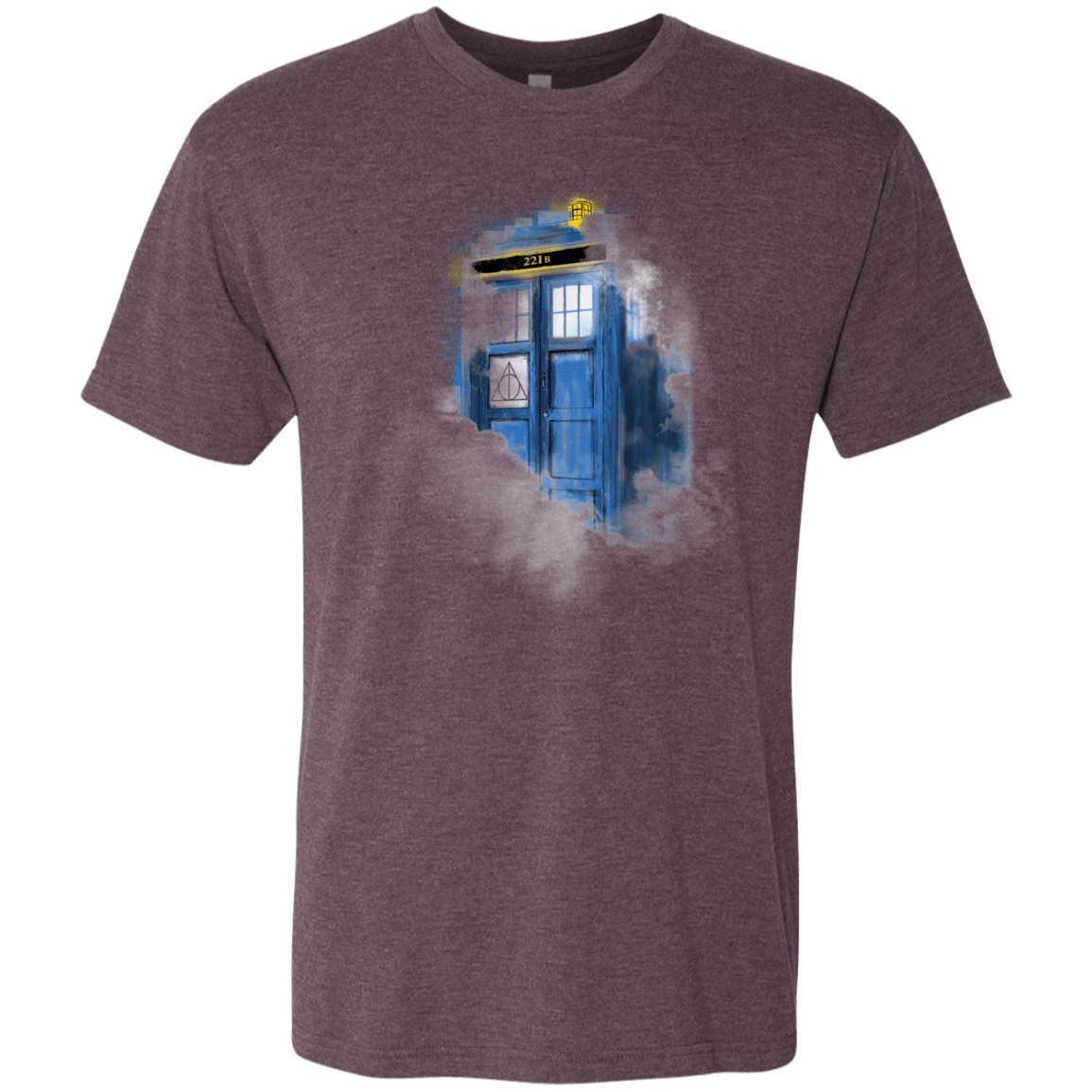 T-Shirts Vintage Purple / S Dr Harry Holmes Men's Triblend T-Shirt