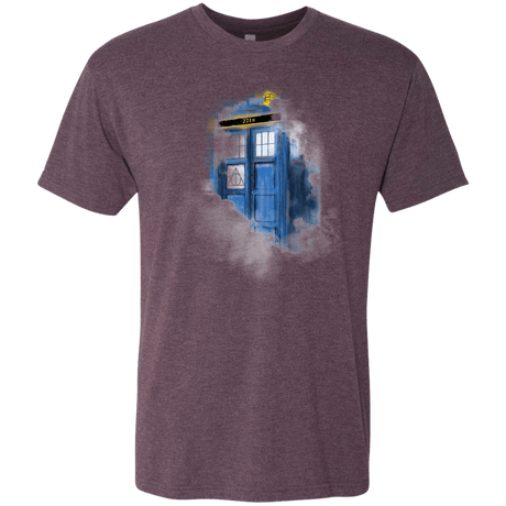 T-Shirts Vintage Purple / S Dr Harry Holmes Men's Triblend T-Shirt