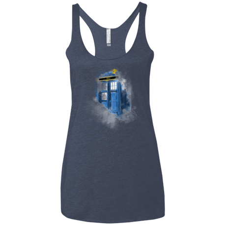 T-Shirts Vintage Navy / X-Small Dr Harry Holmes Women's Triblend Racerback Tank
