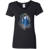 T-Shirts Black / S Dr Harry Holmes Women's V-Neck T-Shirt