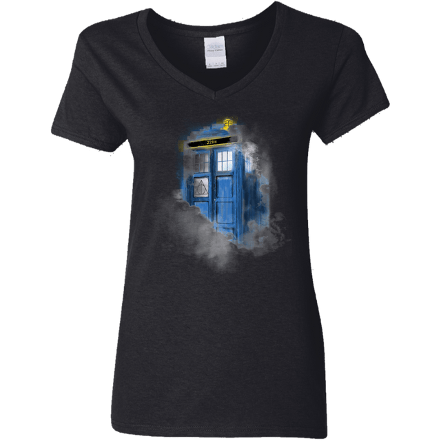 T-Shirts Black / S Dr Harry Holmes Women's V-Neck T-Shirt