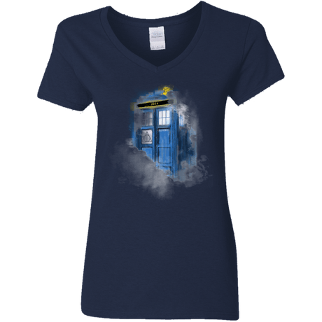 T-Shirts Navy / S Dr Harry Holmes Women's V-Neck T-Shirt