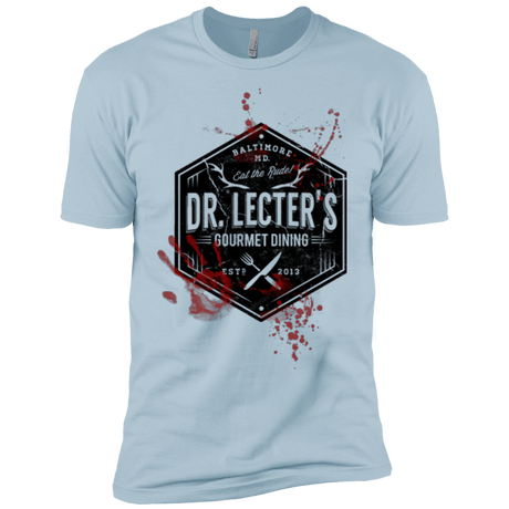 T-Shirts Light Blue / YXS Dr. Lecter's Gourmet Dining Boys Premium T-Shirt