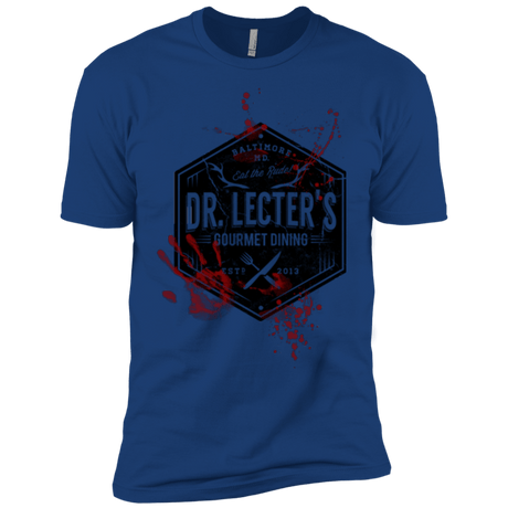 T-Shirts Royal / YXS Dr. Lecter's Gourmet Dining Boys Premium T-Shirt