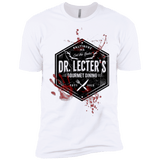 T-Shirts White / YXS Dr. Lecter's Gourmet Dining Boys Premium T-Shirt